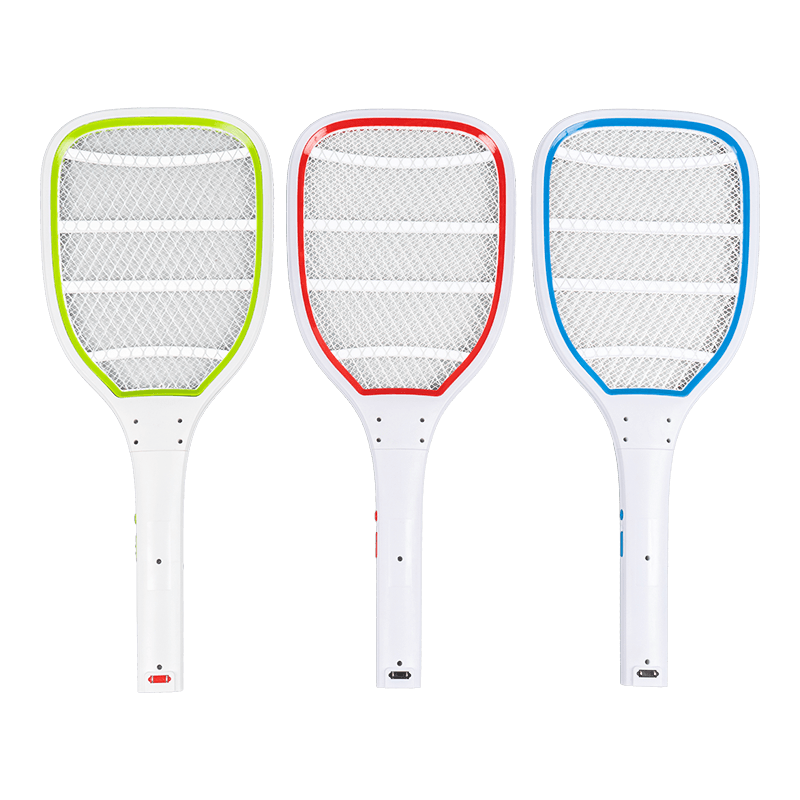 FF-002 3-värinen LED-lyijyakku 400 mAh ja sähköinen hyttysswatter FF-002 3-värinen LED-lyijyakku 400 mAh ja sähköinen hyttysswatter