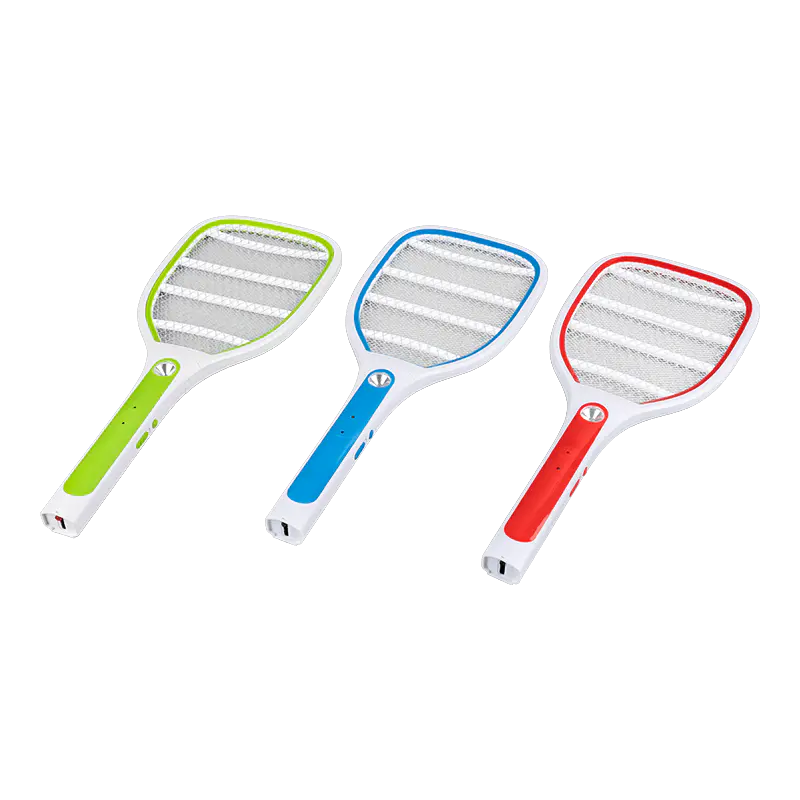 FF-002 3-värinen LED-lyijyakku 400 mAh ja sähköinen hyttysswatter FF-002 3-värinen LED-lyijyakku 400 mAh ja sähköinen hyttysswatter