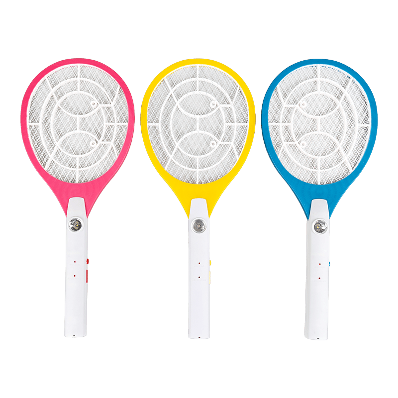 FF-678 3-värinen LED pistokkeella lyijyakku 400 mAh sähköinen hyttysswatter