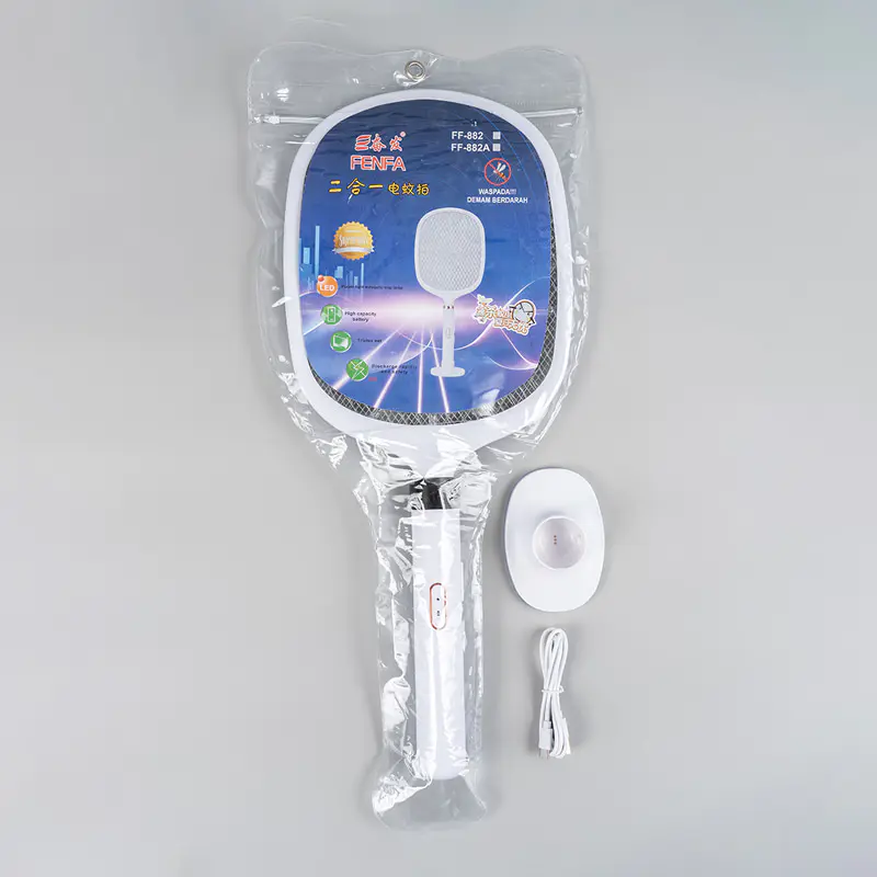FF-882 1200 mAh sähköinen hyttysswatter kirjontalampulla FF-882 1200 mAh sähköinen hyttysswatter kirjontalampulla