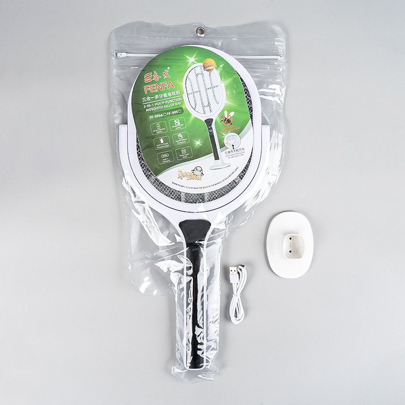 FF-999A 1200 mAh yksivärinen kirjonta LED Mosquito Swatter taitettava näyttö USB ladattava FF-999A 1200 mAh yksivärinen kirjonta LED Mosquito Swatter taitettava näyttö USB ladattava