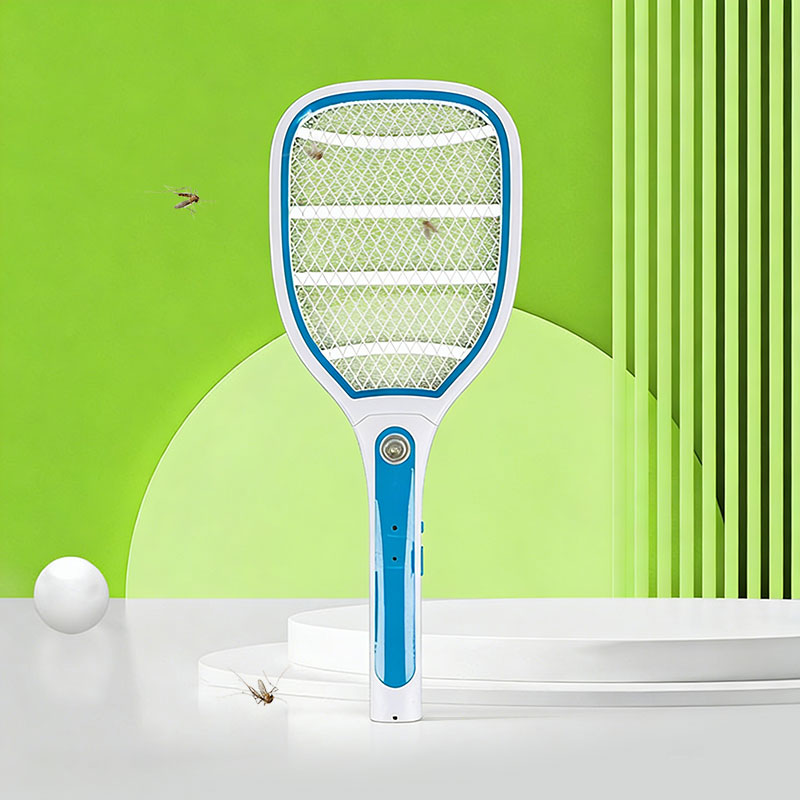 FF-002 3-värinen LED-lyijyakku 400 mAh ja sähköinen hyttysswatter FF-002 3-värinen LED-lyijyakku 400 mAh ja sähköinen hyttysswatter