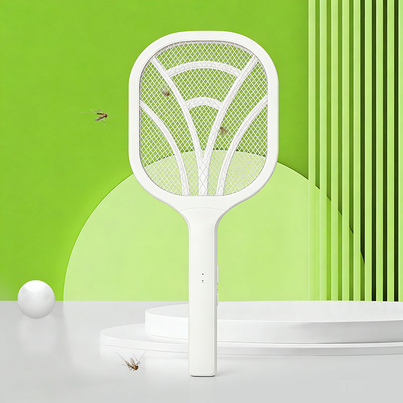 FF-918 500 mAh kirjonta LED Mosquito Swatter USB ladattava FF-918 500 mAh kirjonta LED Mosquito Swatter USB ladattava